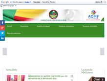 Tablet Screenshot of lemediateurdubenin.org